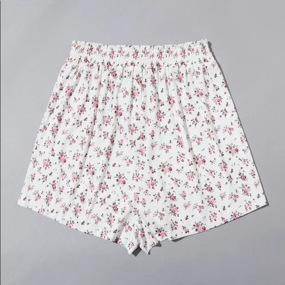 New Women’s Floral Pajama Sleep Shorts​ - Picture 2 of 6
